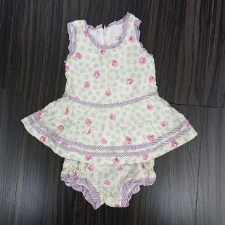 ハッカベビー(hakka baby)の値下げ【中古】hakka baby  ワンピースセット  70(ワンピース)