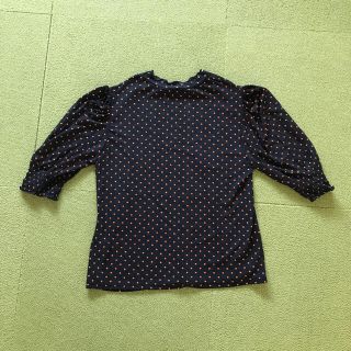 ザラ(ZARA)のZARA ドット柄トップス(シャツ/ブラウス(長袖/七分))