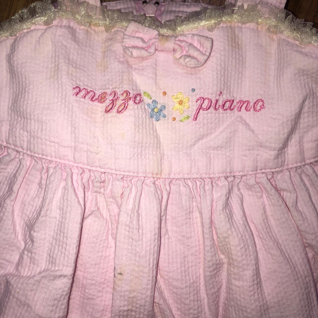 mezzo piano(メゾピアノ)のmezzo  piano BABY（サイズ90） キッズ/ベビー/マタニティのベビー服(~85cm)(ワンピース)の商品写真