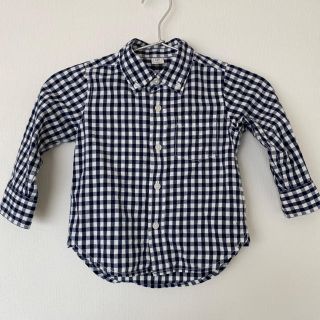 ベビーギャップ(babyGAP)のチョコパイ様　　GAP  ギンガムチェックシャツ　95センチ(ブラウス)