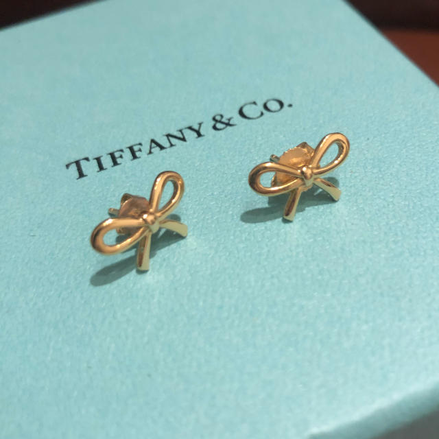 Tiffany/ボウピアス リボンピアス