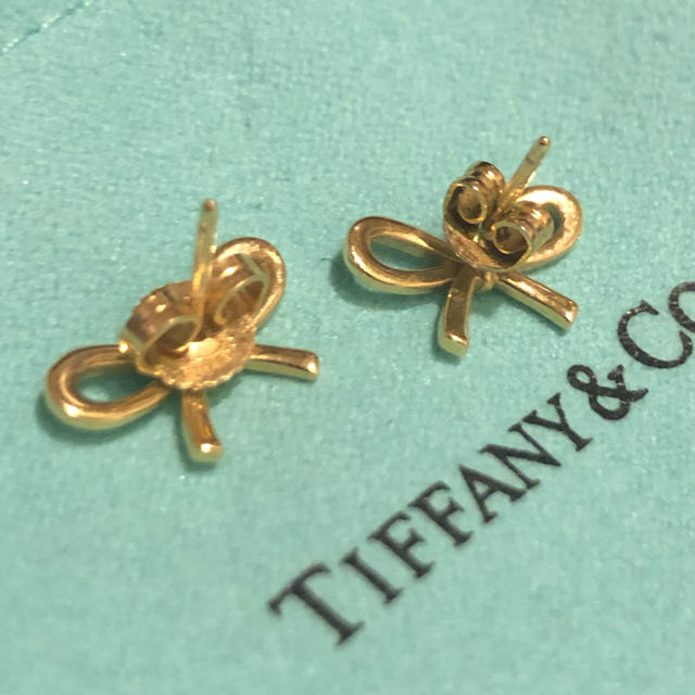 Tiffany/ボウピアス リボンピアス - ピアス