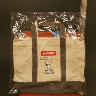 スヌーピー(SNOOPY)のスヌーピー２wayバッグ(グレー)(ショルダーバッグ)