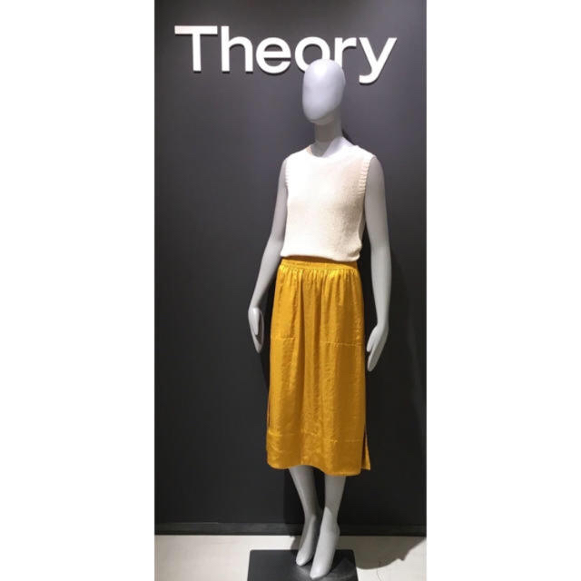 theory(セオリー)のTheory 18AW サテンスカート レディースのスカート(ひざ丈スカート)の商品写真