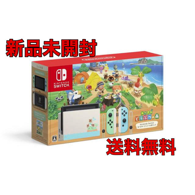 新品　Nintendo Switch　あつまれ　どうぶつの森セット　本体同梱版