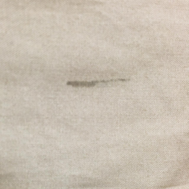 merlot(メルロー)のパンチングフリルビッグ襟ブラウス ベージュ レディースのトップス(シャツ/ブラウス(長袖/七分))の商品写真