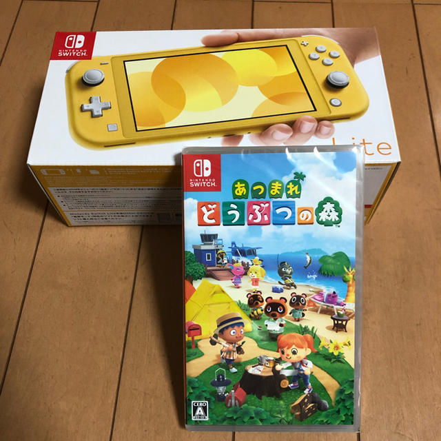 新品！switch lite  どうぶつの森　セット