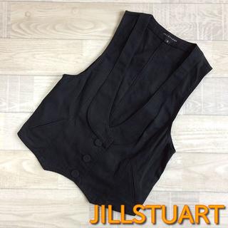 ジルスチュアート(JILLSTUART)の【ジル スチュアート】ベスト ブラック Sサイズ 春服(ベスト/ジレ)