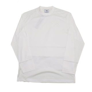 ワイスリー(Y-3)のY-3 ワイスリー  ホワイト長袖Tシャツ FN3362 ロンＴ S(Tシャツ/カットソー(七分/長袖))