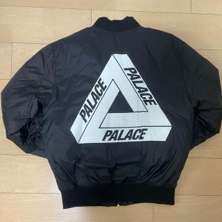 シュプリーム(Supreme)のパレス 黒 Palace skateboards Jacket Tri ferg(ナイロンジャケット)