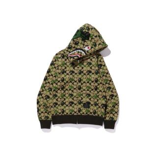 アベイシングエイプ(A BATHING APE)のA BATHING APE COACH SHARK HOODIE M (パーカー)