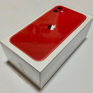 香港版 SIMフリー iPhone 11 128GB レッド MWN92ZA/A - スマートフォン本体