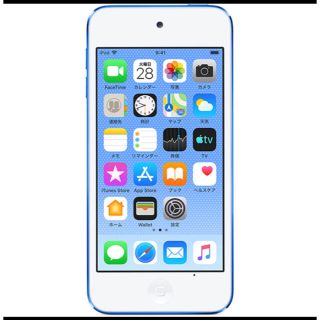 アイポッドタッチ(iPod touch)のiPod touch （第7世代） 32GB ブルー 　 新品　未開封(ポータブルプレーヤー)