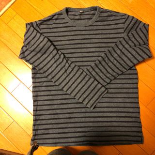 ユニクロ(UNIQLO)のUNIQLO ボーダーカットソー(Tシャツ/カットソー(七分/長袖))