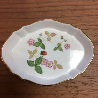 ウェッジウッド(WEDGWOOD)のWEDGWOOD ワイルドストロベリー シルバートレイ(中古)(食器)