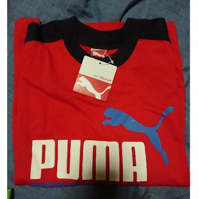 PUMA(プーマ)のプーマ長袖Tシャツ130 キッズ/ベビー/マタニティのキッズ服男の子用(90cm~)(Tシャツ/カットソー)の商品写真