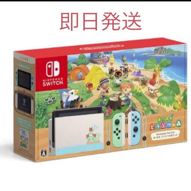 Nintendo Switch - ニンテンドー　スイッチ　あつまれどうぶつの森セット(本体同梱版)
