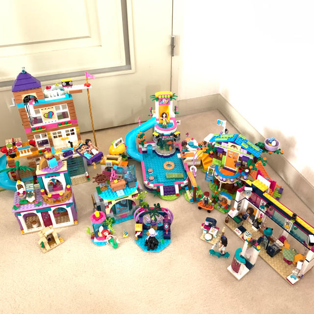 Lego(レゴ)のレゴフレンズ ディズニー プリンセス 正規品 6点 まとめ売り キッズ/ベビー/マタニティのおもちゃ(積み木/ブロック)の商品写真