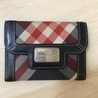 バーバリーブルーレーベル(BURBERRY BLUE LABEL)の【正規品】チェックが可愛い 名刺入れ【仕切り有】(名刺入れ/定期入れ)