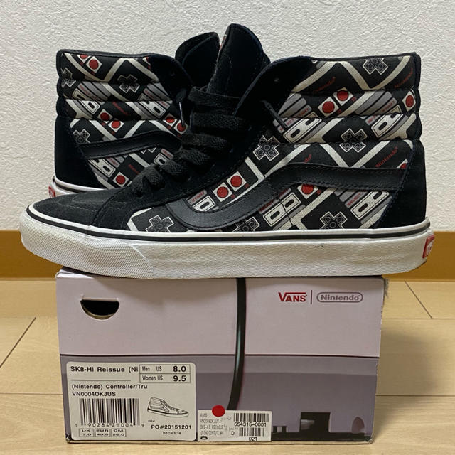 バンズ　Vans x Nintendo ファミコンネス　コラボ