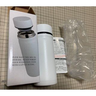 未使用品　CLAP MINI 200ml ステンレスボトル　WH(日用品/生活雑貨)