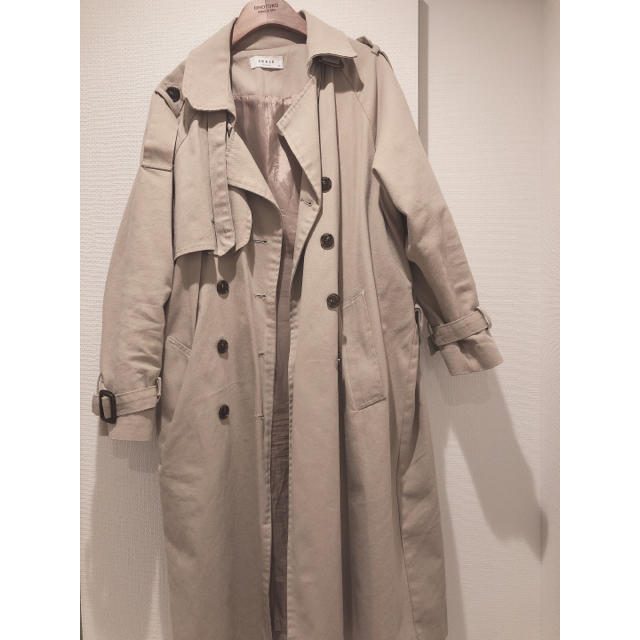 OHOTORO(オオトロ)のOHOTORO afternoon trench coat レディースのジャケット/アウター(トレンチコート)の商品写真