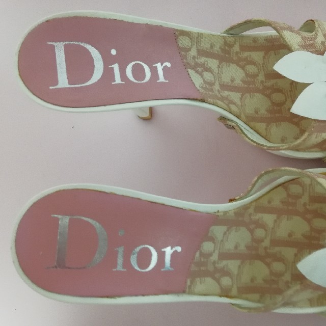 美品！Dior ディオールロッターサンダル#55