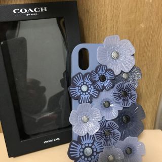 コーチ(COACH)のCoach iPhoneXRケース　ティーローズ(iPhoneケース)