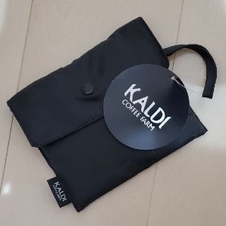 カルディ(KALDI)の新品未使用 カルディ エコバッグ ブラック(エコバッグ)