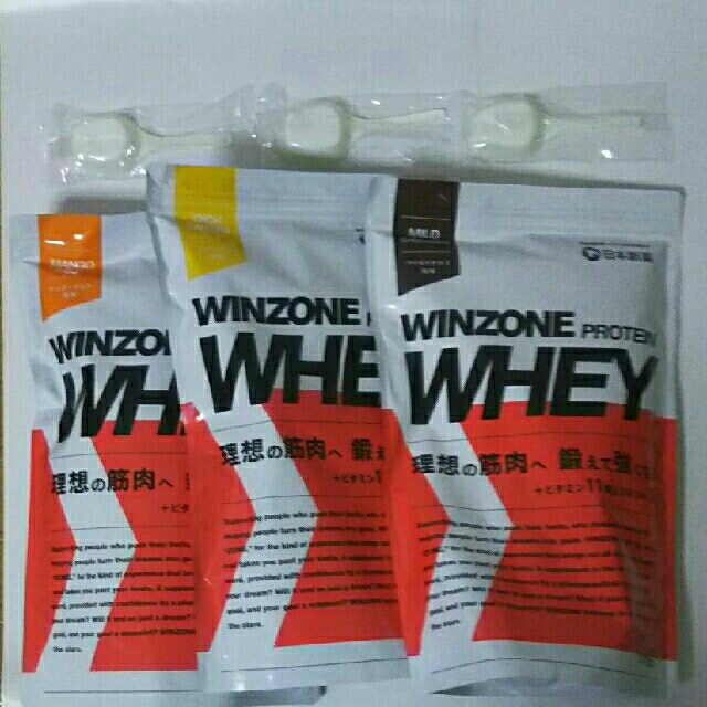 WINZONE PROTEIN WHEY    1kg x3袋