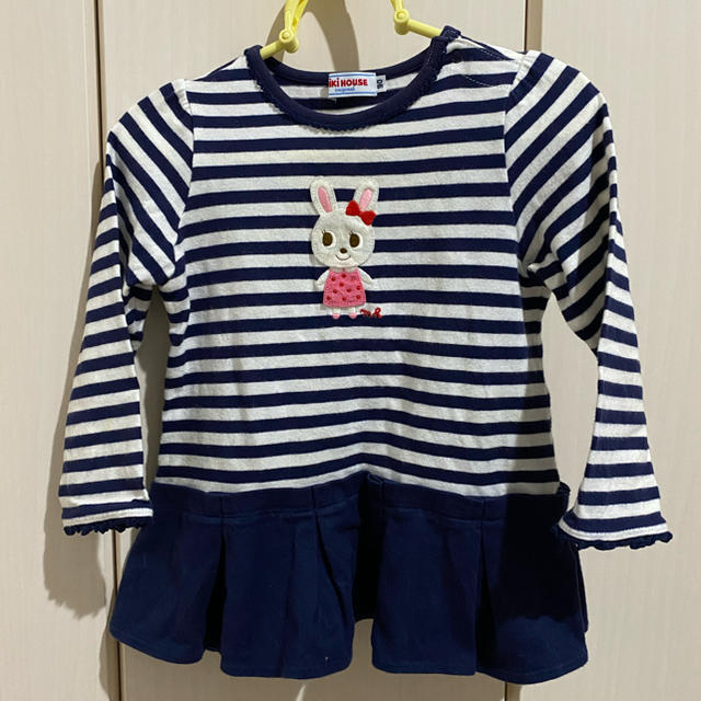 mikihouse(ミキハウス)のミキハウス チュニック サイズ90 キッズ/ベビー/マタニティのキッズ服女の子用(90cm~)(ワンピース)の商品写真