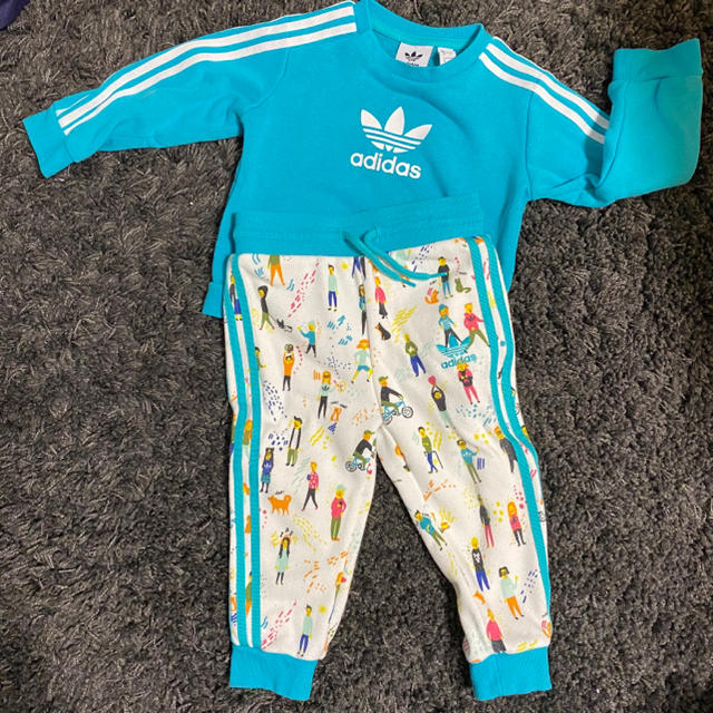 adidas(アディダス)のadidas 子供セットアップ キッズ/ベビー/マタニティのベビー服(~85cm)(その他)の商品写真