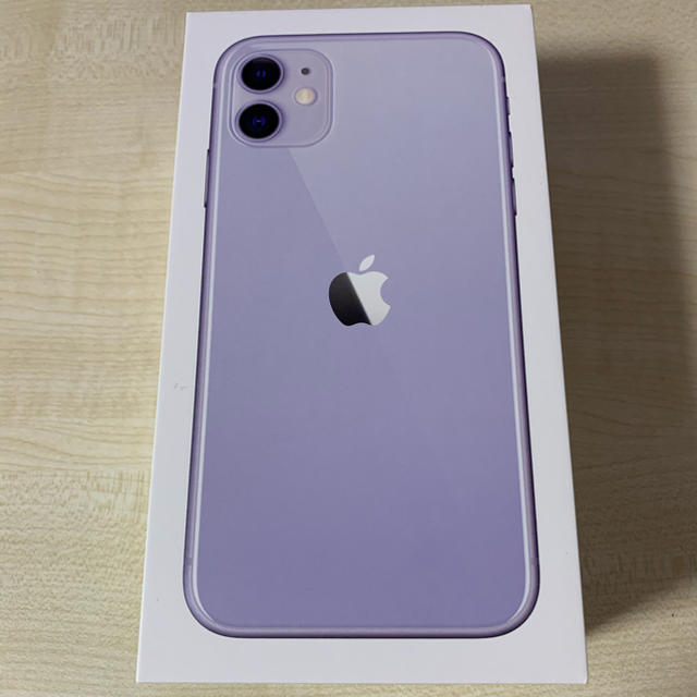 正規販売店】 Apple SIMフリー 新品 パープル 64GB 11 iPhone