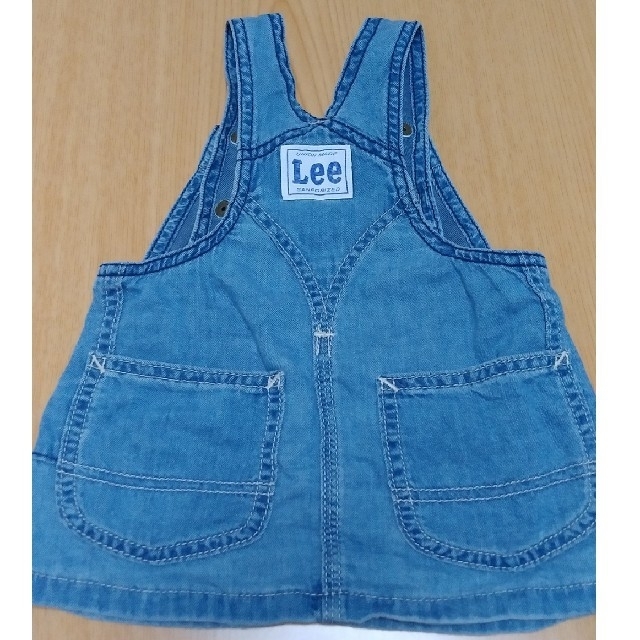 「専用」Lee　ベビー 70　女の子　ジャンパースカート キッズ/ベビー/マタニティのベビー服(~85cm)(ワンピース)の商品写真