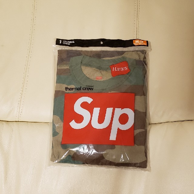 Supreme(シュプリーム)のSupreme×Hanes カモフラ柄 サーマル sizeM メンズのトップス(Tシャツ/カットソー(七分/長袖))の商品写真