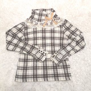 アクシーズファム(axes femme)の　axes femme KIDS（サイズ140） 薄手の長袖ハイネック(カットソー(長袖/七分))