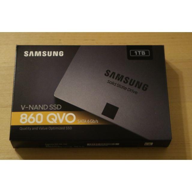 (正常）Samsung SSD 860 QVO SSD 1TB
