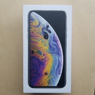 アイフォーン(iPhone)の【新品未使用】 iPhone XS Silver, 512GB　シルバー(スマートフォン本体)