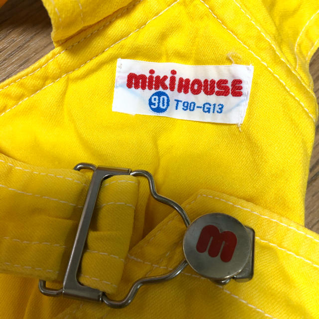 mikihouse(ミキハウス)のミキハウス90サイズ　オーバーオール キッズ/ベビー/マタニティのベビー服(~85cm)(カバーオール)の商品写真