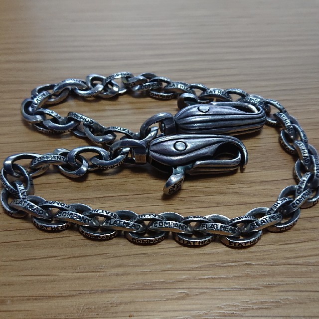 フラットヘッド イーグルヘッドウォレットチェーン www.kallaline.com