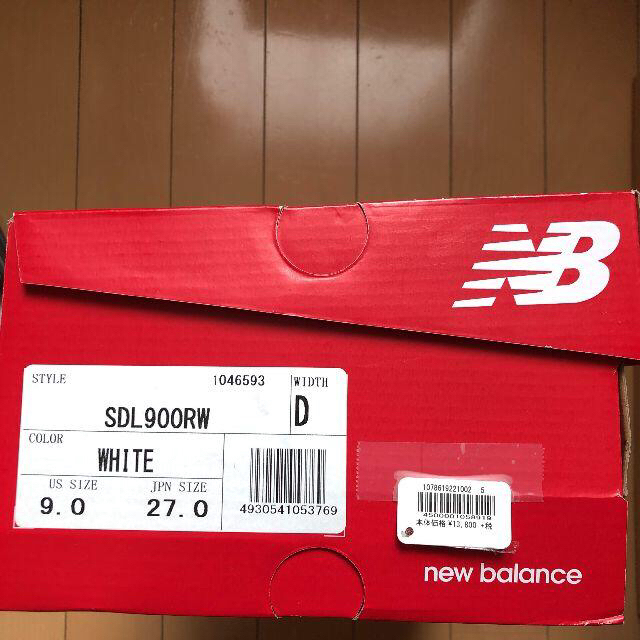 New Balance(ニューバランス)の【新品】NewBalance(ニューバランス) / SDL900 / 27cm メンズの靴/シューズ(サンダル)の商品写真