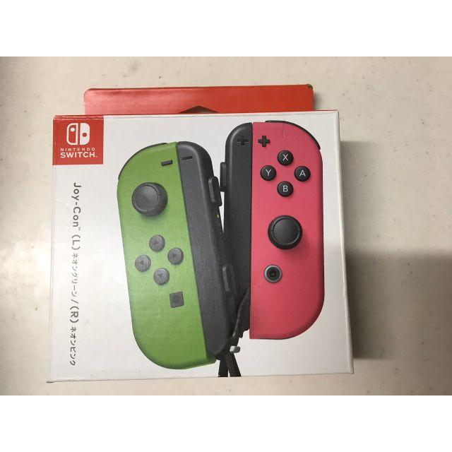 Nintendo JOY-CON (L)/(R) ネオングリーン/ネオンピンクジョイコン