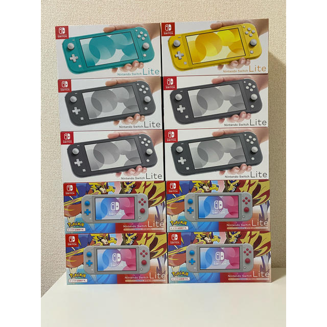 Nintendo Switch lite 10台