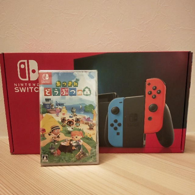 ニンテンドースイッチ　どうぶつの森　セット