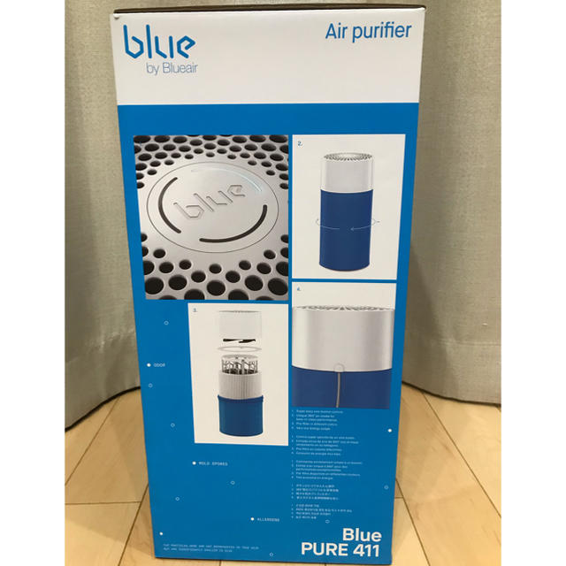 【新品未使用品】ブルーエア 空気清浄機 Blue Pure 411GR スマホ/家電/カメラの生活家電(空気清浄器)の商品写真