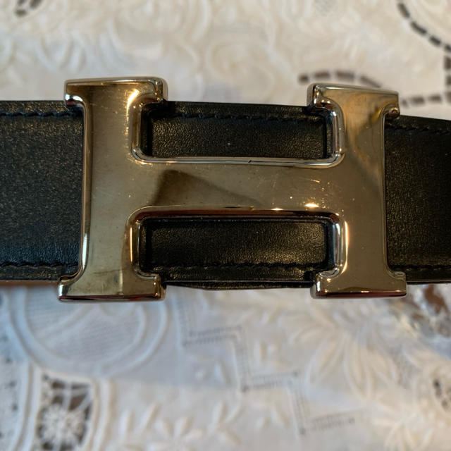 HERMES ベルト 黒 84 直営店品 HERMES ベルト 黒 84 直営店品