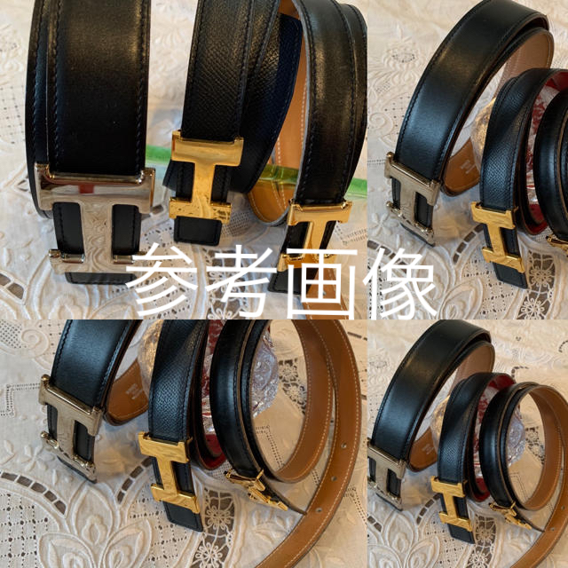 HERMES ベルト 黒 84 直営店品 HERMES ベルト 黒 84 直営店品