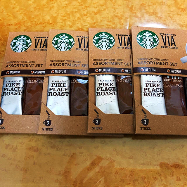 Starbucks Coffee(スターバックスコーヒー)のスタバvia.4セット 食品/飲料/酒の飲料(コーヒー)の商品写真