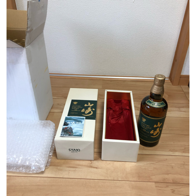 サントリー(サントリー)の山崎10年　旧グリーンラベル　750ml 食品/飲料/酒の酒(ウイスキー)の商品写真
