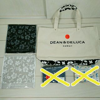 ディーンアンドデルーカ(DEAN & DELUCA)のディーンアンドデルーカ 3点セット トート ハンドタオル エコバッグ ハワイ限定(エコバッグ)